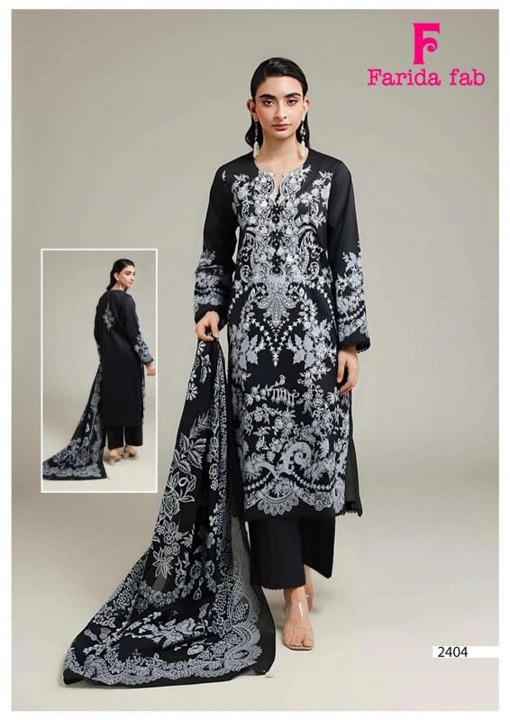 Farida fab parian dream vol-24 wholesale dress material masjid in mumbai